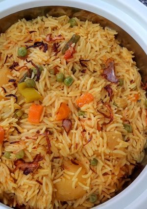 A picture of Veg-Pulao.