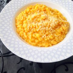 A picture of Pumpkin Risotto.