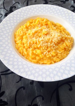 A picture of Pumpkin Risotto.