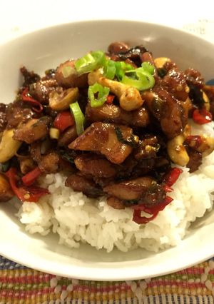 Foto resep Spicy Caramel Chicken