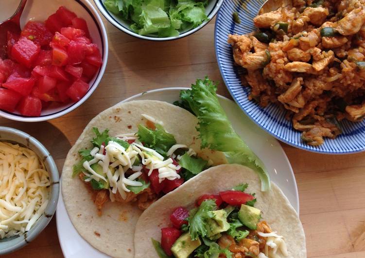 Simple Way to Make Homemade Chicken Soft Tacos