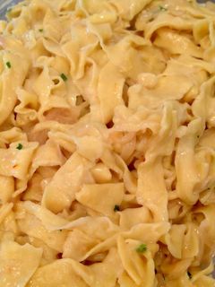 A picture of Lemon Butter Sauce for Pasta.