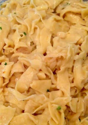 A picture of Lemon Butter Sauce for Pasta.