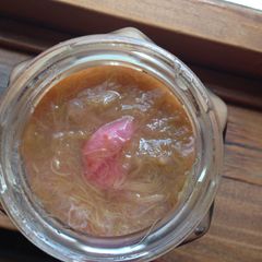 A picture of Rhubarb Compote.