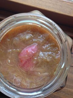 A picture of Rhubarb Compote.