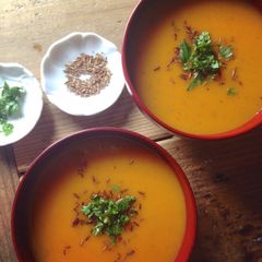 A picture of Simple Butternut Squash Soup .