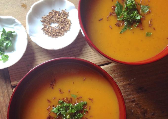 Steps to Prepare Jamie Oliver Simple Butternut Squash Soup