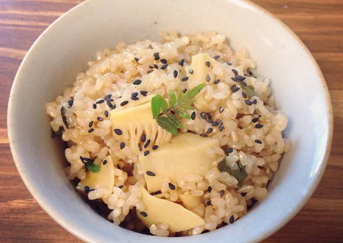 How to Make Favorite Bamboo Shoot Rice