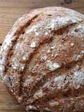 Wheat Berry Bread with Rye and Spelt Flour 