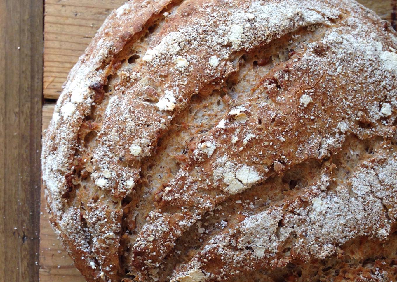 Wheat Berry Bread with Rye and Spelt Flour 
