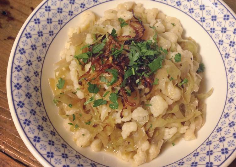 Step-by-Step Guide to Prepare Homemade Sauerkraut Spätzle