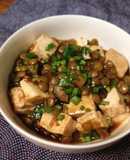 Spicy Vegan Lentil Mapo Tofu