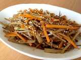root vegetable kinpira