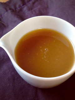 A picture of Bourbon Toffee Sauce.