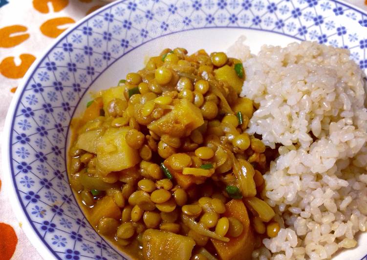 Easiest Way to Prepare Recipe of Vegetarian Lentil Curry