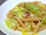 cabbage bacon pasta