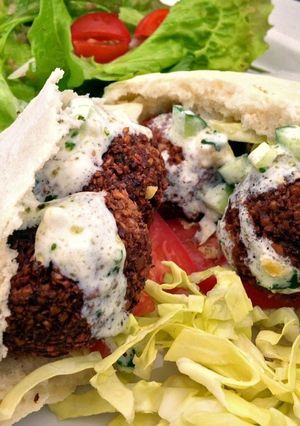 A picture of No-fail Chickpea Falafel.