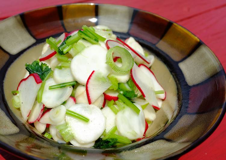 Step-by-Step Guide to Make Super Quick Homemade Salad Turnip and Radish Salad