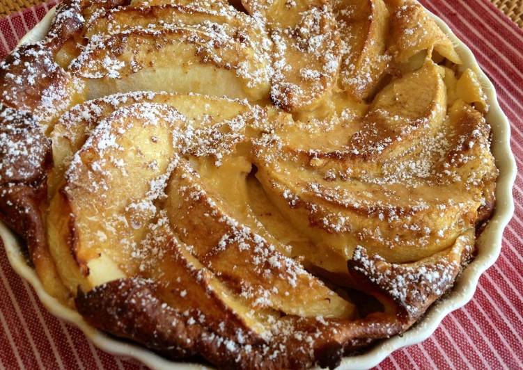 Easiest Way to Make Super Quick Homemade Apple Clafouti