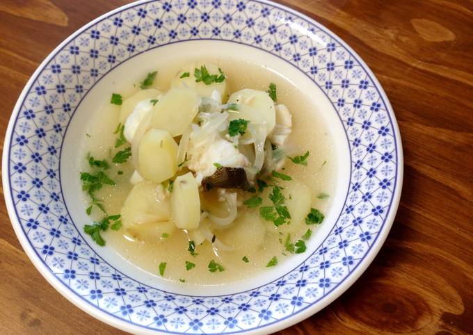 Recipe of Quick Chunky Cod and Potato Soup