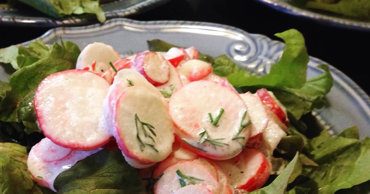 Creamy Radish Salad Recipe by Felice Cookpad