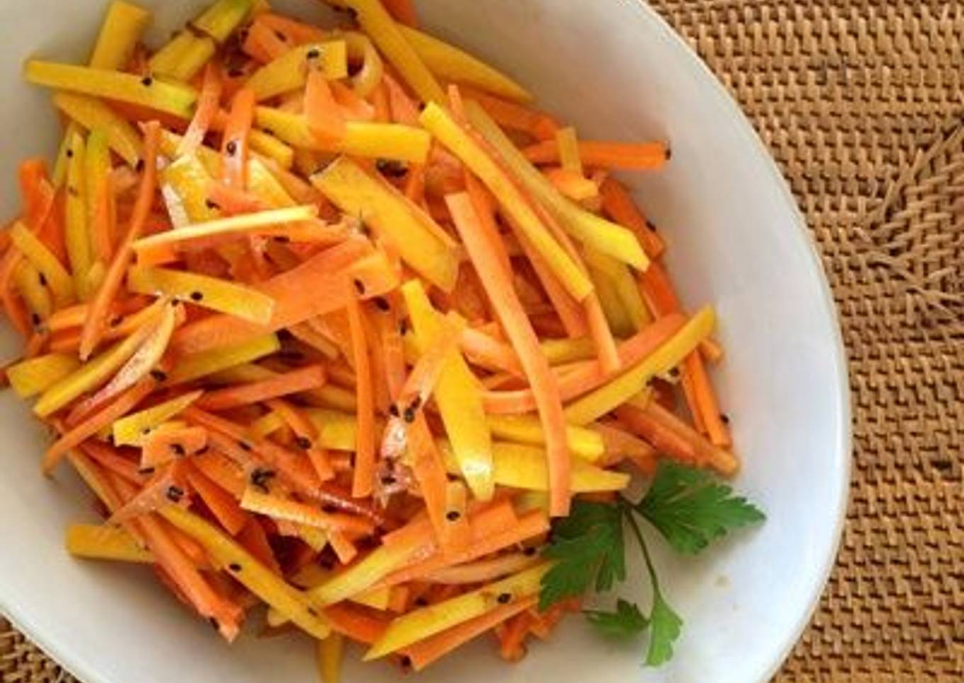 Spicy Asian Carrot Salad