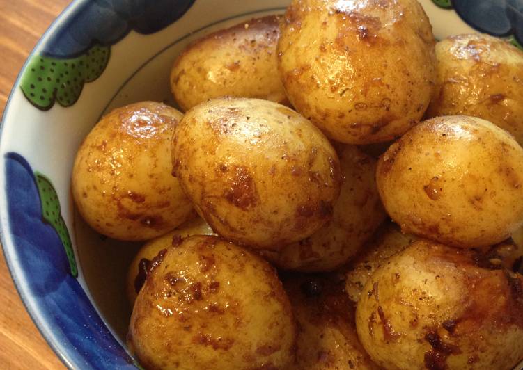 Steps to Make Award-winning Braised New Potatoes