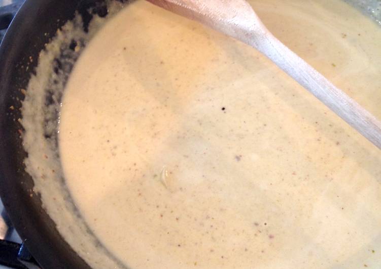 Recipe of Super Quick Homemade Pistachio Cream Sauce for Pasta