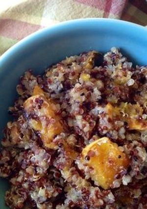 A picture of Spiced Roasted Pumpkin Quinoa.