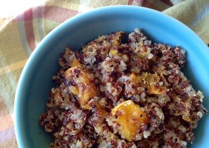 Easiest Way to Prepare Award-winning Spiced Roasted Pumpkin Quinoa