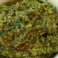Creamy Pesto Pasta Sauce A picture of Creamy Pesto Pasta Sauce.