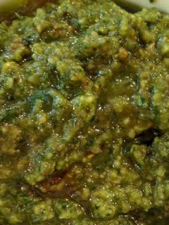 A picture of Creamy Pesto Pasta Sauce.