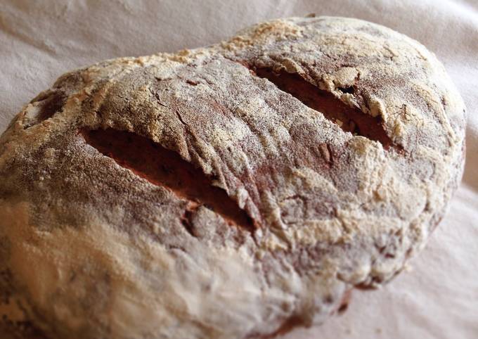 Wholegrain Spelt Bread with Flax and Sunflower Seeds (Slow-rise)