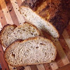 A picture of Sourdough Beer Bread (Schwarzbierbrot).