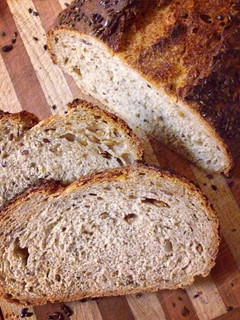 A picture of Sourdough Beer Bread (Schwarzbierbrot).