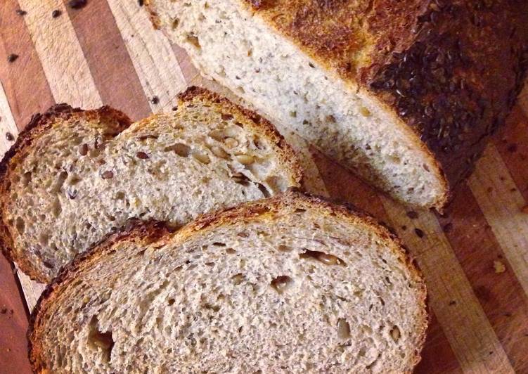 Easiest Way to Prepare Any-night-of-the-week Sourdough Beer Bread (Schwarzbierbrot)