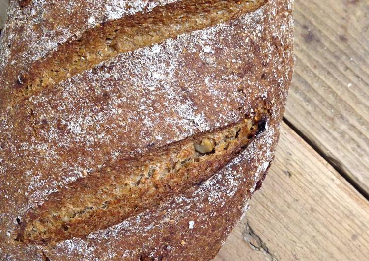 Recipe of Quick German Sourdough Rye Bread (Roggenmischbrot)