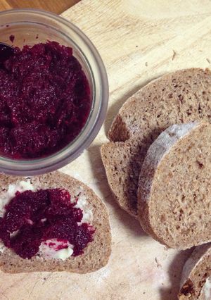 A picture of Red Beet Jam.