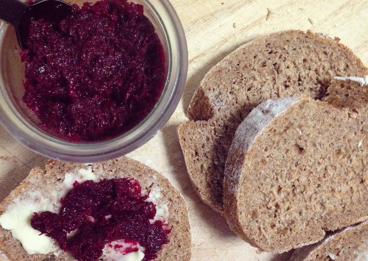 Easiest Way to Prepare Homemade Red Beet Jam