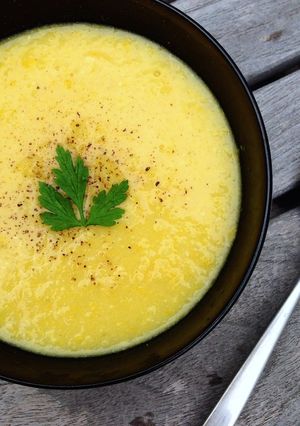 A picture of Sweet Corn Soup.