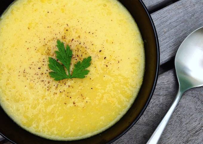 Суп пюре из кукурузы со сливками рецепт с фото