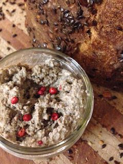 A picture of Bison Liver and Mushroom Pâté.