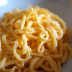 A picture of Homemade Pasta without pasta machine.