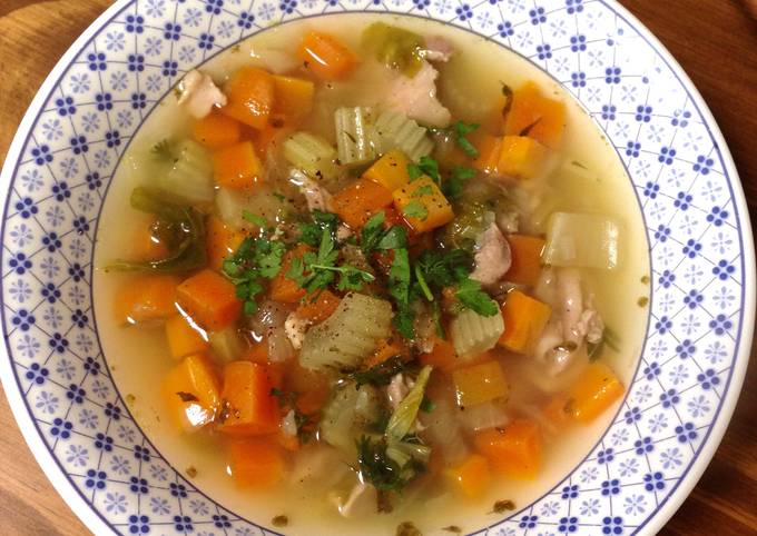 Step-by-Step Guide to Make Super Quick Homemade Simple Chicken Vegetable Soup