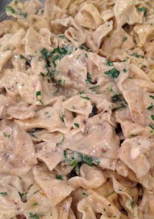 A picture of Mushroom Pasta Dough.