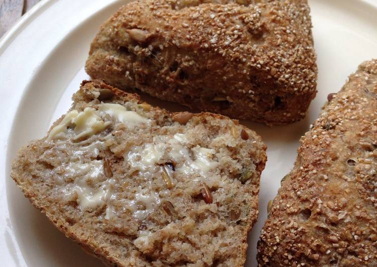 Easiest Way to Make Any-night-of-the-week Sunflower and Pumpkin Seed Brötchen (Bread Rolls)