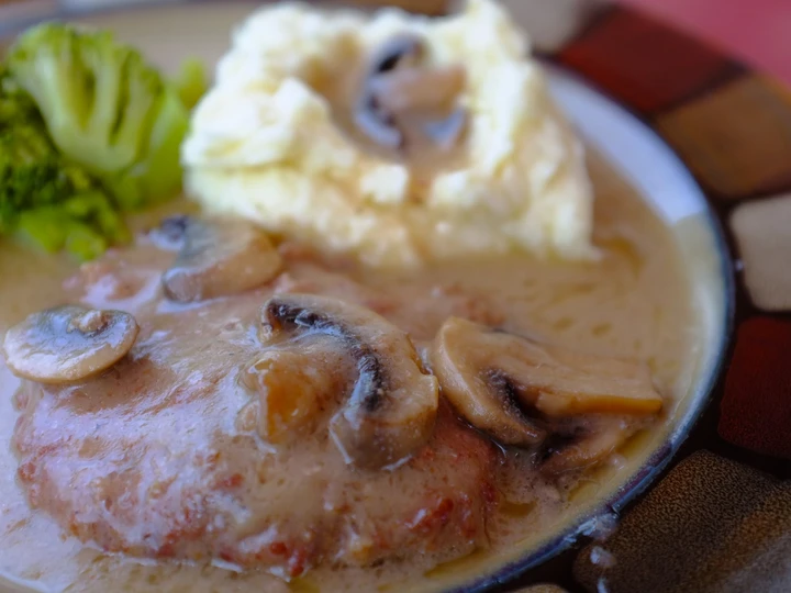 Recipe Baked Steaks in Mushroom Gravy the Delicious So Delicious