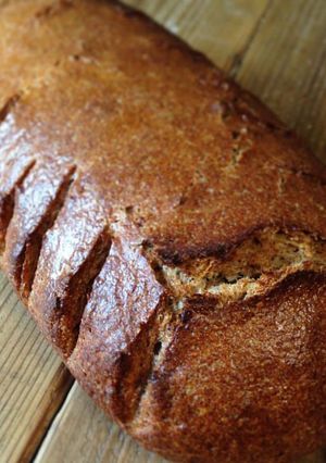 A picture of Sourdough Dreierbrot (Rye, Spelt & Wheat Bread).
