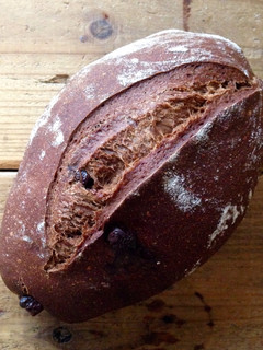A picture of Chocolate Chunk Sourdough Bread .