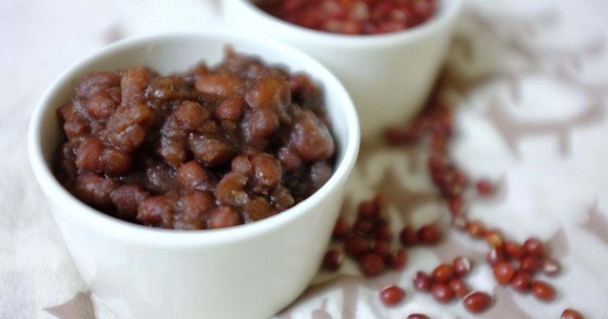 Japanese Sweet Azuki Beans Recipe by Felice
